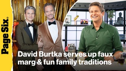 David Burtka shares Neil Patrick Harris' go to cocktail, their twins' hobbies, and more from new book