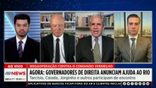 AGORA: governadores da direita anunciam Consórcio da Paz e ajuda ao RJ para enfrentar facções