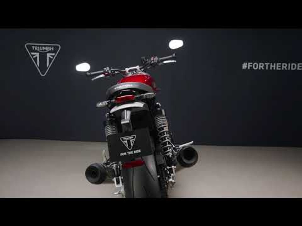 Eine Evolution in jeder Dimension: TRIUMPH präsentiert die neue Speed Twin 2021 mit 100 PS!