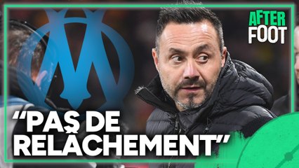 OM : "Si tu veux appartenir au monde des grands, il n'y a pas de relâchement", souligne Riolo