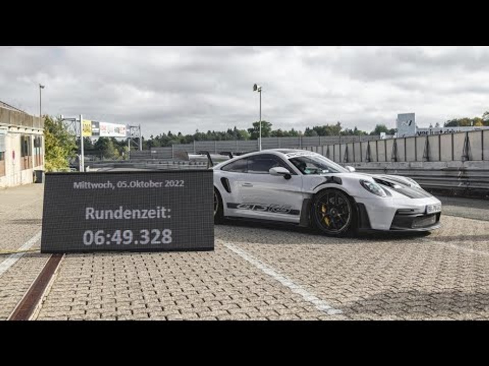 Porsche 911 GT3 RS (992) Rekordfahrt: 6:49,328 Minuten für die Nordschleife (Nürburgring)!