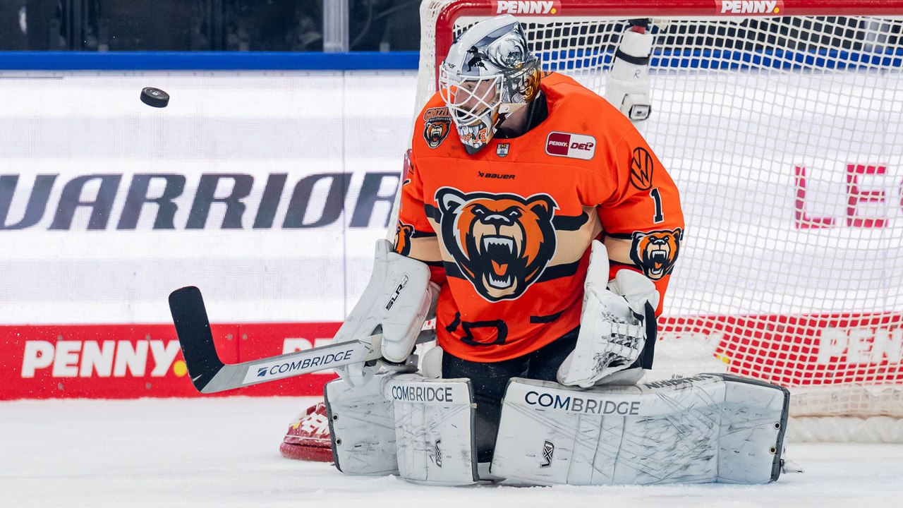 Strahlmeier mit Shutout, Lambert cool: Grizzlys schlagen AEV