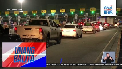 Mga papunta sa norte, maagang bumiyahe para iwas-traffic | Unang Balita