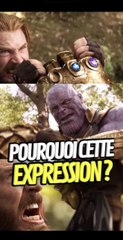 Découvrez la Signification Derrière cette Expression Inattendue de Thanos et Captain America! 🤔