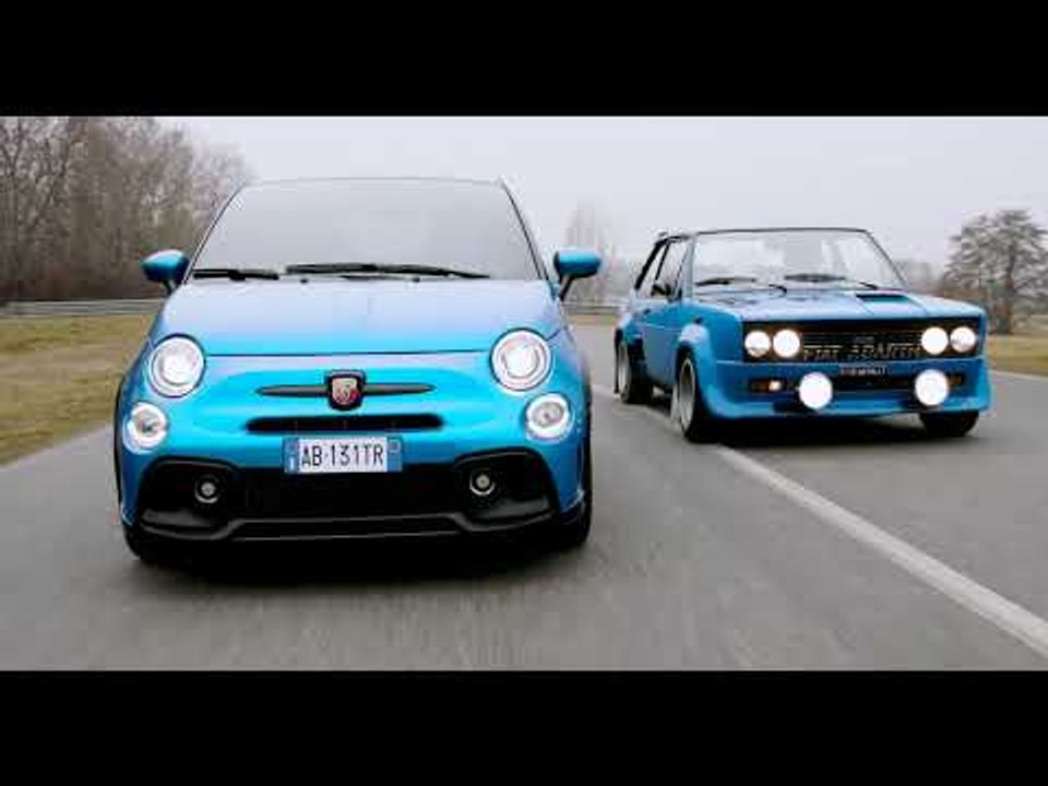 Abarth 695 Tributo 131 Rally auf Basis 2022 Fiat 500 (180 PS & 250 NM) vs. Abarth 131 Rally!