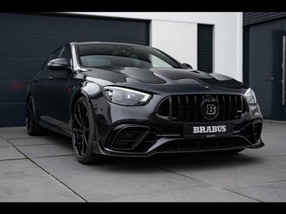 BRABUS 900: Mercedes-AMG E 63 S 4MATIC+ (W213) mit 900 PS & 1.050 NM Drehmoment!