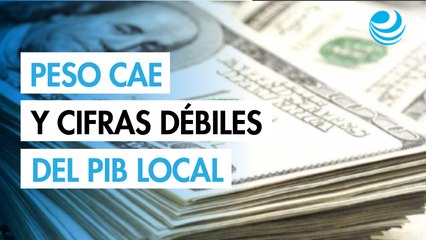 Peso mexicano se deprecia por fortalecimiento del dólar y cifras débiles del PIB local