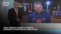 Canal Terraviva transmite o principal campeonato de montaria em touros do país