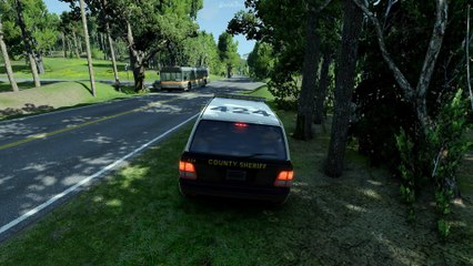BeamNG Drive - Reckless Bus Pursuit
