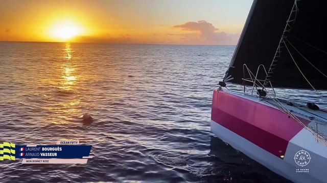 Beyou, aux commandes d'un Charal reboosté, à la lutte avec Macif en tête - Voile - Transat Café L'Or