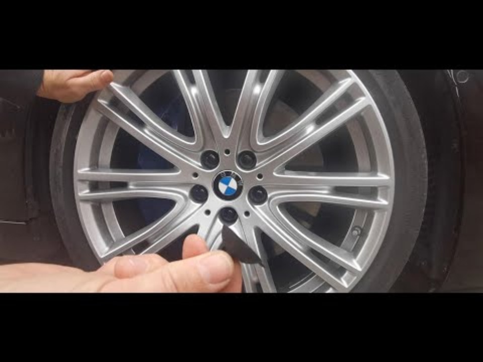 Nabendeckel / Felgendeckel entfernen ohne Demontage vom Rad + Einbau feststehende Nabenabdeckung BMW