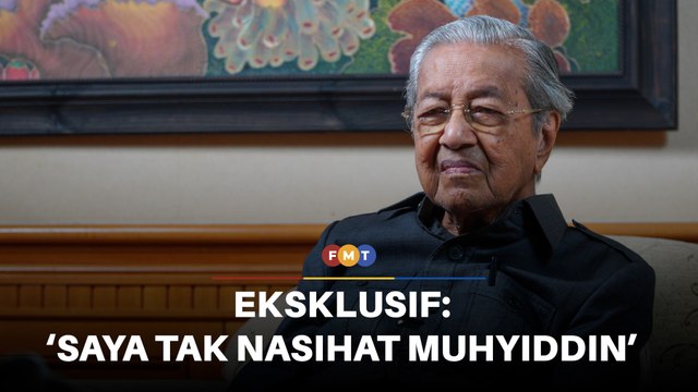 Muhyiddin tidak minta nasihat saya berhubung pemecatan Hamzah, kata Dr Mahathir
