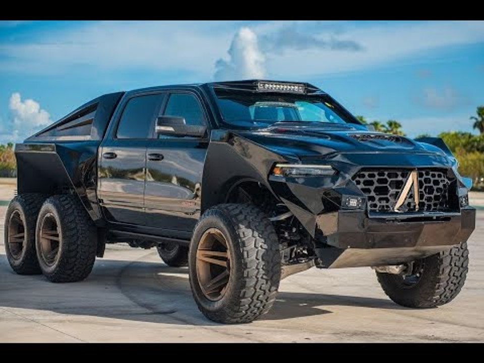 2022 Apocalypse 6×6 Ram 1500 TRX-Juggernaut Widebody-Umbau mit 850 PS!