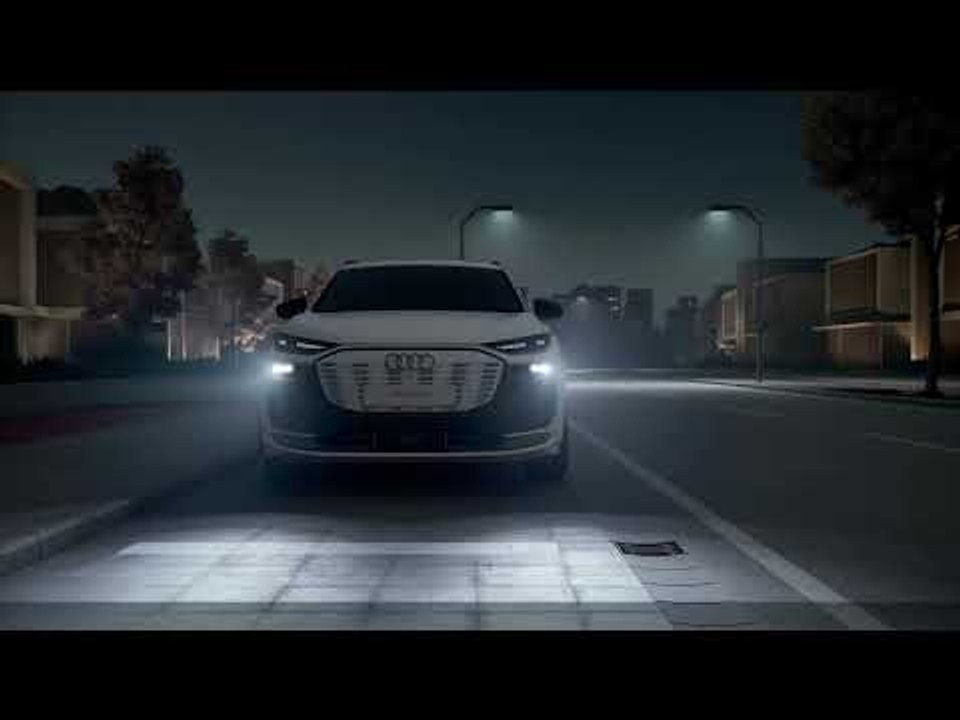 Audi Q6 E-Tron: High-Tech Rückleuchten 'sprechen' 💬 (Digital OLED Rückleuchten – Animation)