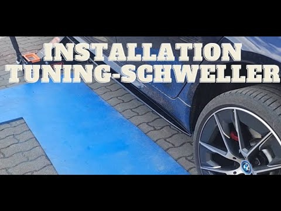 DM Autoteile Seitenschweller (Schwellerschwerter) BMW 5er (G30/G31) | meine Variante vom Einbau!