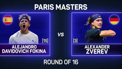 Zverev keeps Paris title defence alive after beating Davidovich Fokina