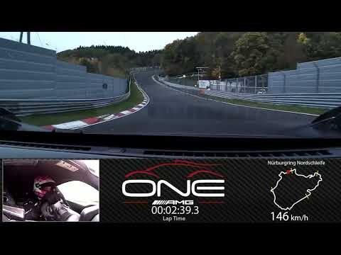 6:35,183 Minuten im 2023 Mercedes-AMG ONE über die Nürburgring-Nordschleife: die volle Runde!