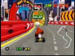 Mario Kart 64: Amped Up online multiplayer - n64