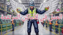 العمل في الأماكن المرتفعة