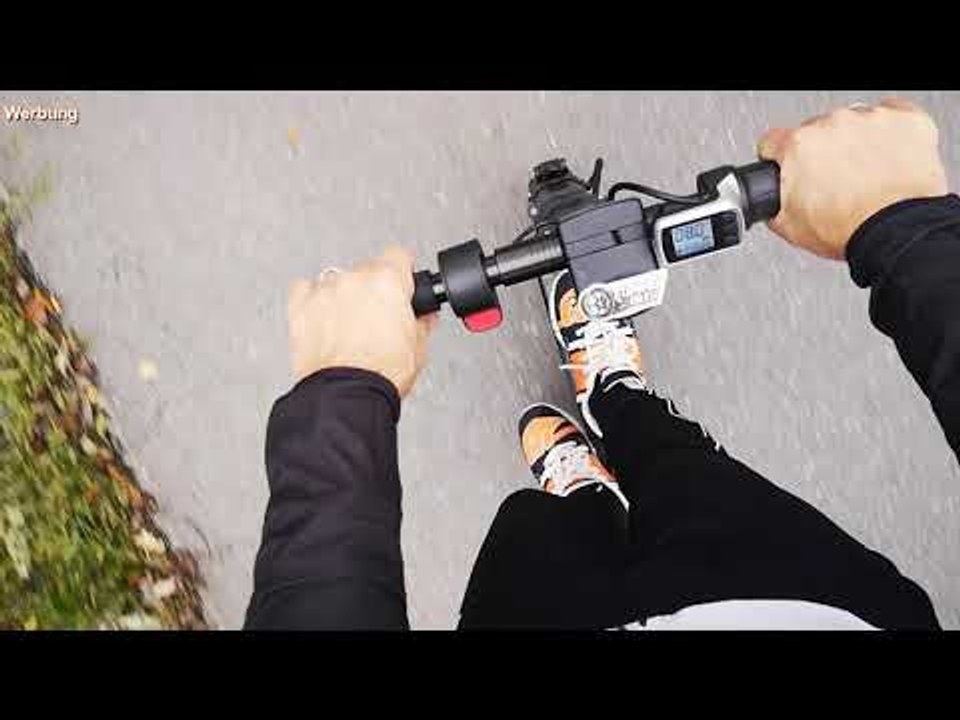 Testfahrt mit dem E-Scooter MiniFalcon & CityBlitz CB048 (250 Watt)