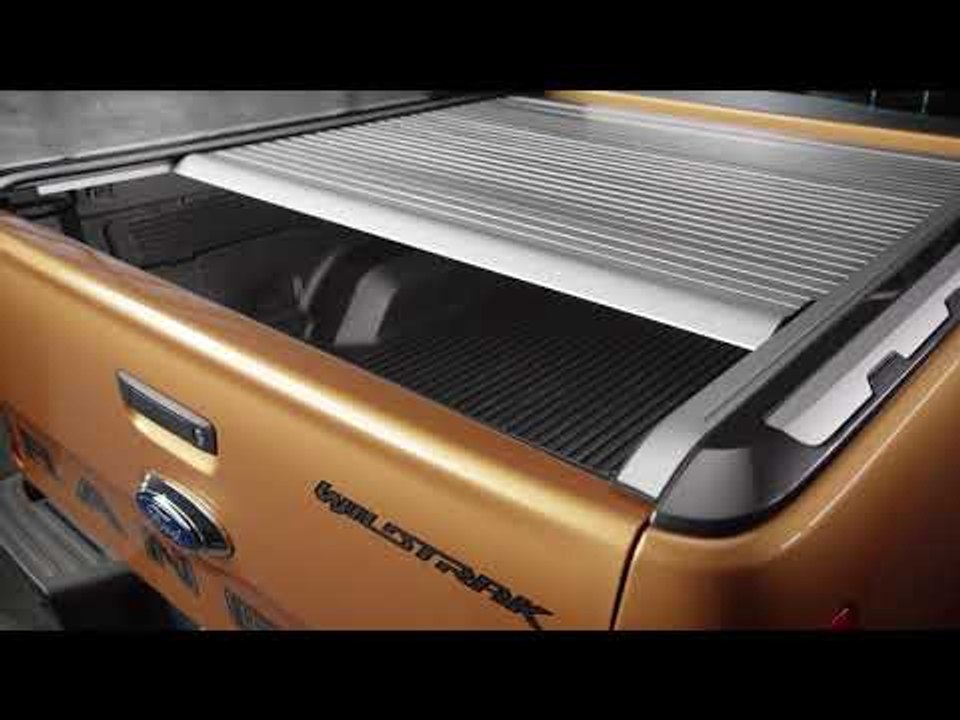 Ford zeigt optionales elektrisches Laderaumrollo für Pickups wie den F-150, den Ranger usw.