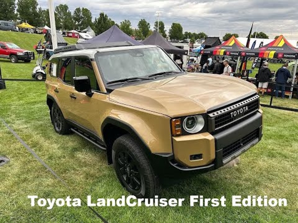Einsatz im Gelände - was kann der neue 2024 Toyota LandCruiser First Edition?