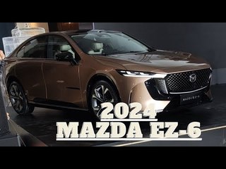 Vollelektrischer 2024 Mazda EZ-6 in Beijing vorgestellt | alle Infos & Details + Walkaround