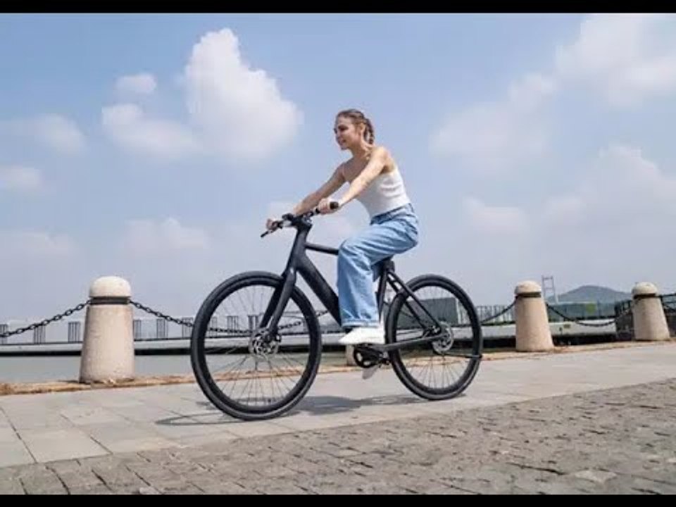 2024 Tezeus C8 Urban-E-Bike | nur 15 kg, Rahmen aus Carbon, 250 Watt Mittelmotor, 60 NM, 360-Wh-Akku
