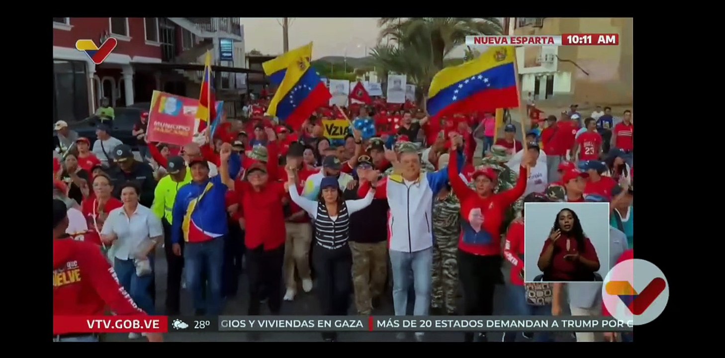 Manifestaciones en Venezuela defienden la paz - La Noticia Regional - 29.10.2025