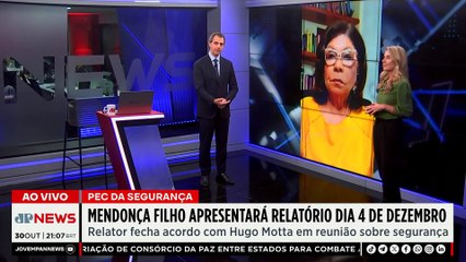 PEC da Segurança deve ser votada em dezembro por comissão; Dora e Deysi analisam