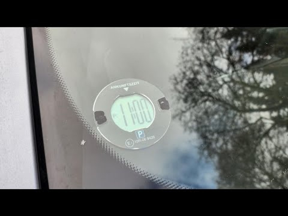 OOONO P-DISC NO1 Parkscheibe mit Zulassung (Testbericht)