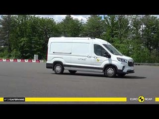 Maxus eDELIVER 9 2024 | Euro NCAP Crashtest, Sicherheitsfunktionen, Bremsen usw.