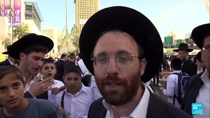 Protestas ultraortodoxas en Israel por fin de exención del servicio militar