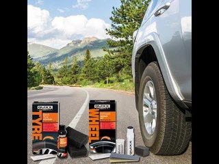Felgen-Reparatur-Set + Schwarze-Reifen-Farbe von QUIXX: „Repair it. Yourself!“ - Anwedungsvideo!
