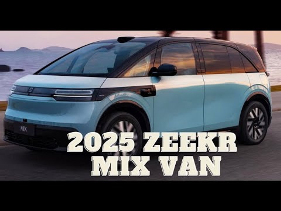 2025 Zeekr Elektro-Van 'Mix' auf neuer E-Plattform mit ZEEKR MIX | 420 PS, 86 kWh-Akku