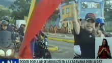 Táchira I Pueblo de San Cristóbal se movilizó en apoyo a nuestra soberanía nacional