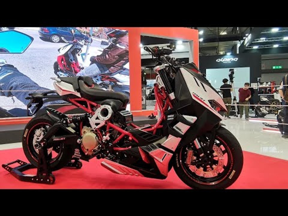 Italjet DRAGSTER 500GP Scooter-Superbike - 2024 Prototype mit 43 PS und Sechsgang-Schaltung!