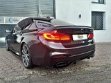 SCHUBABKNALLEN - POPS & BANGS/SCHUBBLUBBERN Software im BMW M550i G30 mit offenen Klappen!