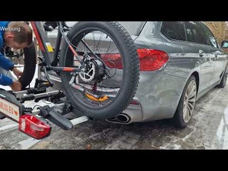 ELEGLIDE Tankroll E-Bike (Fatbike) 26 Zoll Mountainbike mit 48V/250W Walkaround+Montage Heckträger