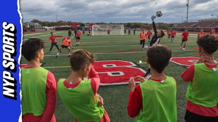 Syosset meets Herricks in a high-stakes clash at the Nassau Boys Soccer Championship