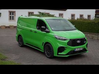2024 Ford E-Transit Custom MS-RT | giftgrüner Lademeister mit Tuning-Paket