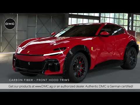 Carbon-Bodykit am 2023 Ferrari Purosangue SUV von DMC!