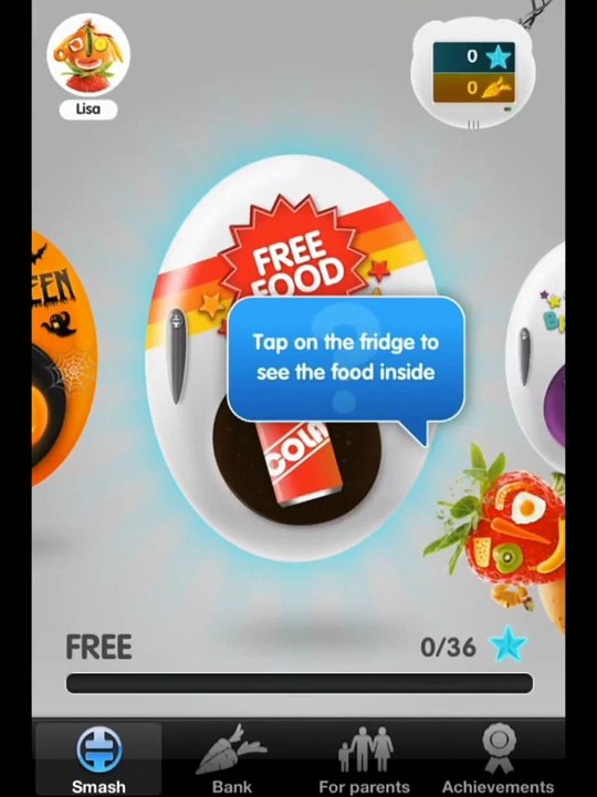 (LOST MEDIA) Smash Your Food IPhone Trailer