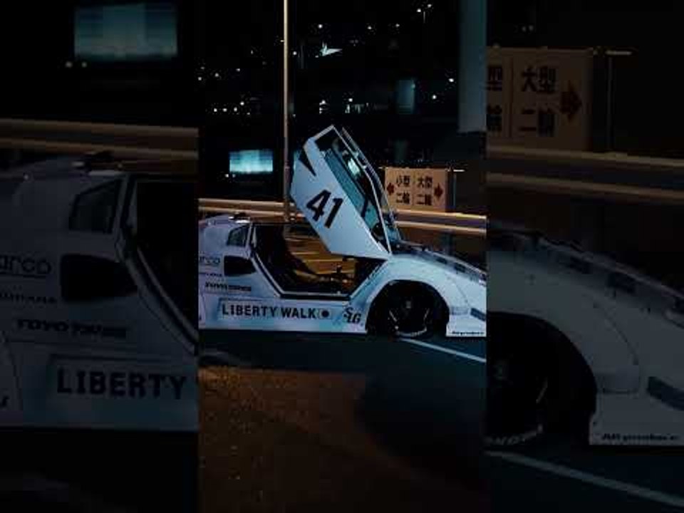 Liberty Walk’s irrer Lamborghini Countach Breitbau | #libertywalk #LBWK #lbworks #libertywalkjapan