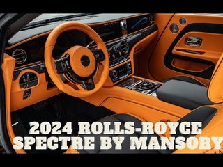 2024 Rolls-Royce Spectre als MANSORY-Komplettumbau | Bodykit, Felgen, Interieur, Fahrwerk