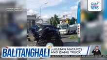 7 sakay ng SUV, sugatan matapos makasalpukan ang isang truck | Balitanghali