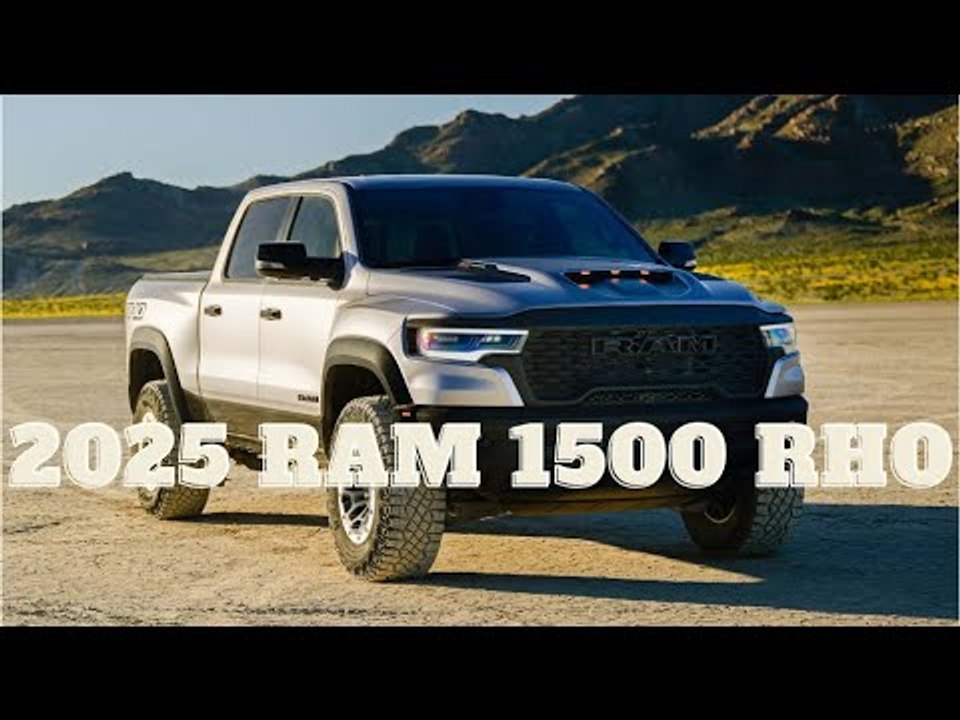 2025 Ram 1500 RHO - der Nachfolger des TRX hat 540 PS & 707 NM! (DE & ENG)