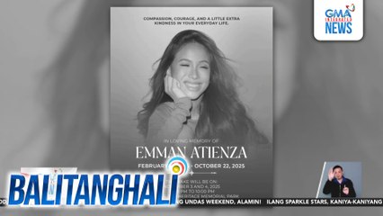 Nakatakdang iburol sa Pilipinas ang labi ng Sparkle Artist na si Emman Atienza | Balitanghali