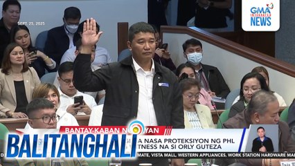 PHL Navy, itinanggi na nasa proteksyon ng PHL Marine Corps ang witness na si Orly Guteza | Balitanghali