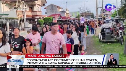 Spook-tacular" costumes for halloween, inirampa ng ilang Kapuso at Sparkle Artists | Balitanghali